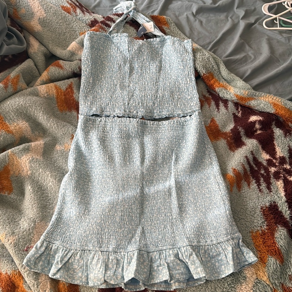 Brand new with tags Abercrombie skirt and halter top set, size XL
